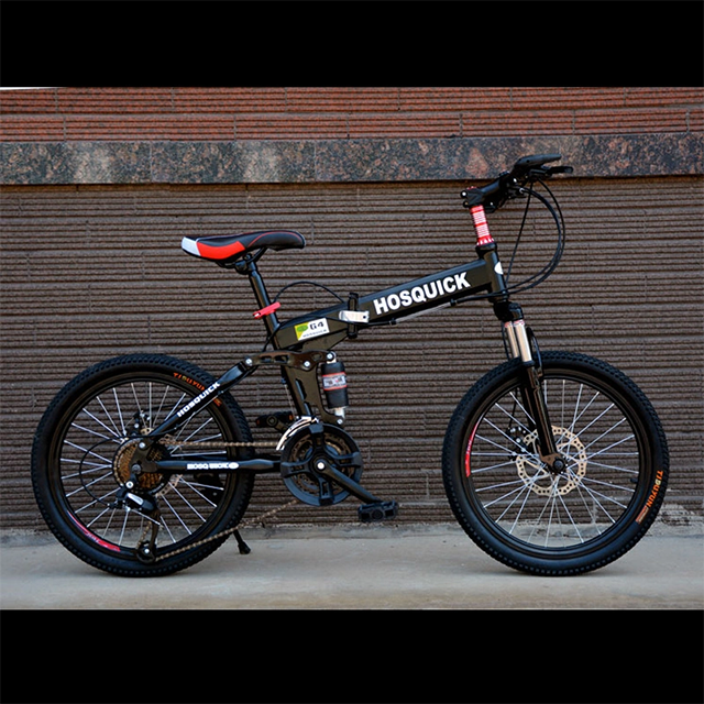 Double Shock Disc Brake Off-road Folding Mountain Bike
