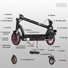 2021 Wholesale 2 Wheel 500w Cheap Mini Folding Electric Scooter For Adult